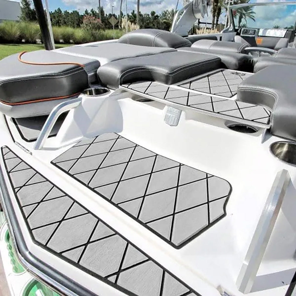 SeaDek 40 x 80 6mm Two Color Diamond Full Sheet  Brushed Texture  MochaBlack 1016mm x 2032mm x 6mm 5641180093