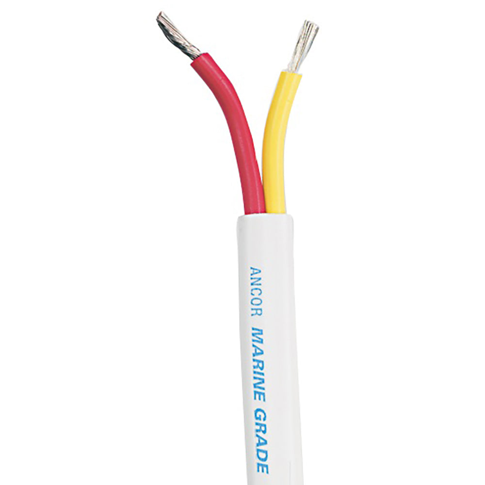 Ancor Safety Duplex Cable  162 AWG  RedYellow  Flat  25 124702